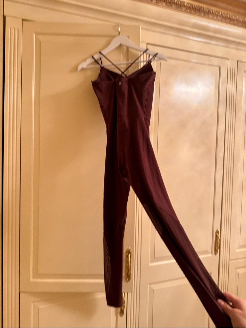 Victoria's Secret Brown Strappy Jumpsuit